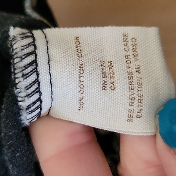 Free People Velvet Black Print Top with Sheer Trumpet Bell Sleeve Black 8 - Picture 7 of 10